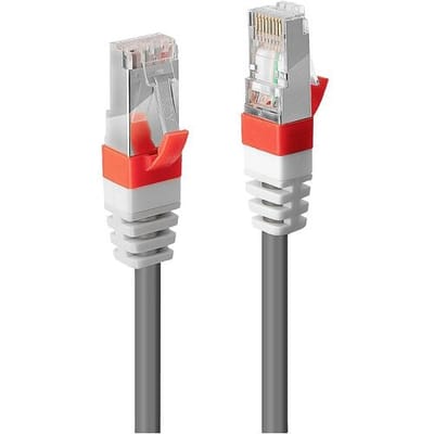 LINDY 45355 RJ45 Netwerkkabel, patchkabel CAT 6A S/STP 5.00 m Grijs Halogeenvrij 1 stuk(s)