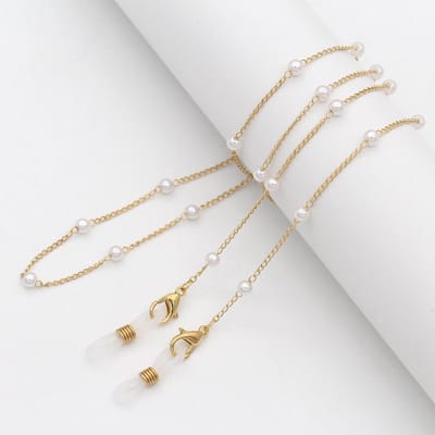 Brillenkoord Dames (2 Stuks) - Luxe Brillenketting voor Zonnebril - Modieuze Eyewear Strap - 70 cm- Stijl 3