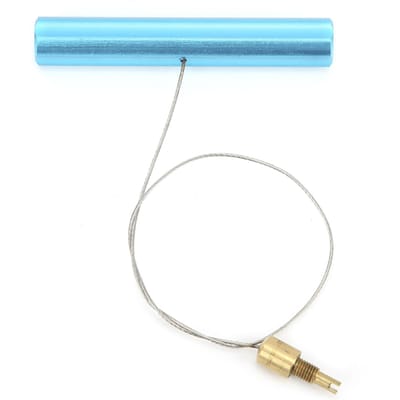 Motorfiets Luchtventiel Trekker Buis Bandventiel Steel Gereedschap Blauw 80x10mm3.1x0.4in Fietsen Componenten