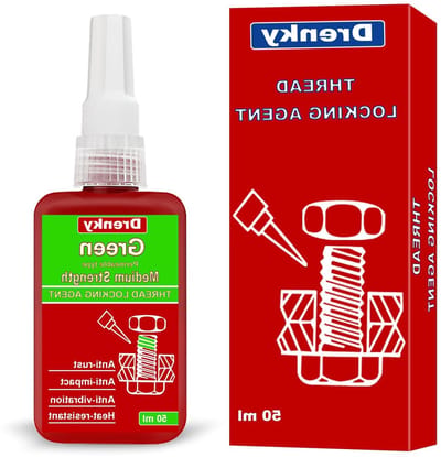 Medium Hard Penetrerende Draad Lijm, 50 ml, Hoge Temperatuur, Voor Lijmen van Metalen Schroeven M2-M8, Schroefvergrendeling en Duurzame Hechting