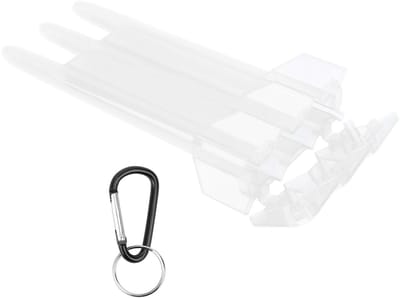 Dailygoods- Dart Case Duurzaam - Draagbare Aluminium Opbergdoos - Lichtgewicht - Geschikt voor Alle Soorten Darts - Compact - 17 x 8,5 cm - Dartbox