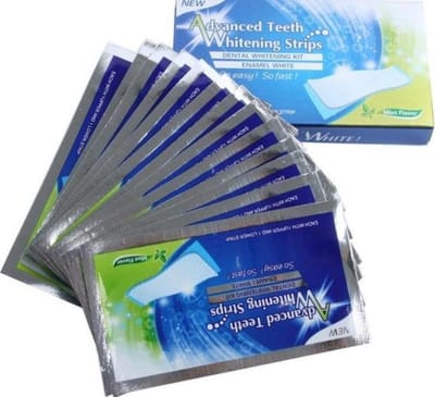 Advanced Whitening Strips - Professionele Tandenblekers - Tandenbleekstrips - Witte Tanden - Tanden Verzorging - Direct Resultaat - Teeth Whitening Strips - 28 Strips