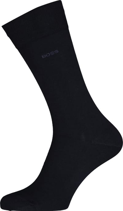 BOSS Marc uni (1-pack) - herensokken katoen - donkerblauw