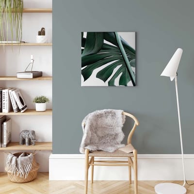 Canvas print DD123250 UrbanJungle02 A.S. Création 0,5 x 0,5 m Groen Kantoor Hal/Gang Keuken Slaapkamer Woonkamer