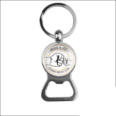 Bieropener Glas - Broer & Zus