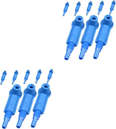 Remvloeistof Wisselaar - Ontluchtingsgereedschap - Auto Onderhoud - Efficiënte Verwisseling - 16 Stuks - Blauw