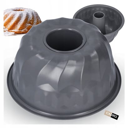 Bakvorm met Koker voor Cake - 22 cm - Antiaanbaklaag