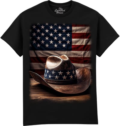 The Cowboy Hat The Coloured House T-shirt M