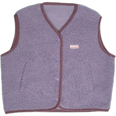 Mouwloze Merinowollen Vest Happymess