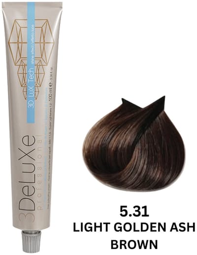3DeLuXe professionele haarverf 5.31   100ml