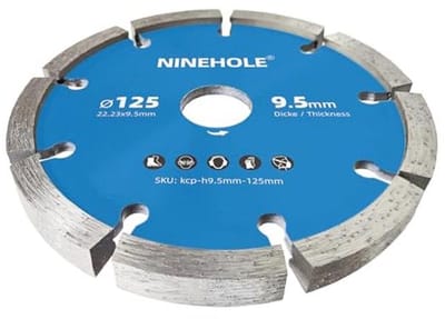 Voegensnijder Diamantdoorslijpschijf 125mm - Voor Beton en Metselwerk