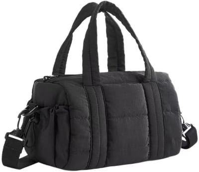 Tassen - Damestassen - Zwarte tassen - Mini sporttassen - Werktassen - Reistassen - Strandtassen - Mini crossbodytassen - Kleine reistassen met afneembare schouderbanden - Crossbodytassen - Zwart