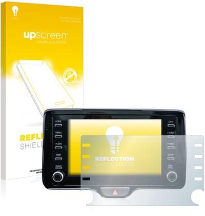 upscreen - Screenprotector voor Toyota Yaris Cross 8" - Folie Beschermfolie anti glare matte