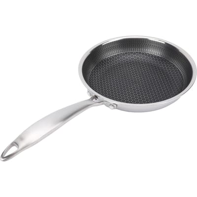 Antiaanbakpan, vaatwasserbestendig, koekenpan, inductiekookplaat, gasfornuis, dubbelzijdig 20cm / 7.9in
