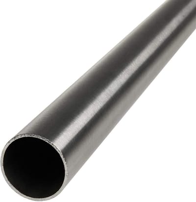RVS Buis - Metalen Pijp - Projecten Maken - Gegrond Oppervlak - 60.3 mm x 2 m - Zilverkleurig
