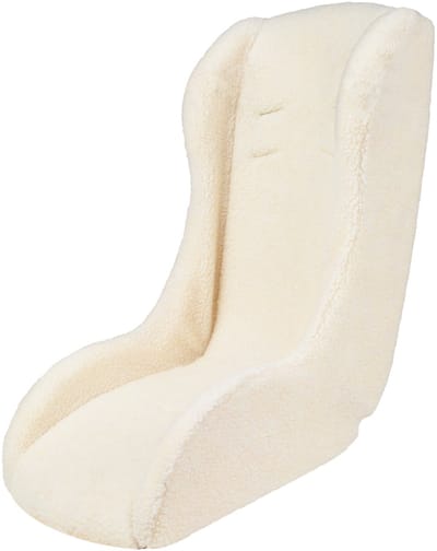 Polisport Mini Pelican Dreumesschaal/Stoelverkleiner voor fietskar of bakfiets - Faux Schapenvacht - zonder gordel