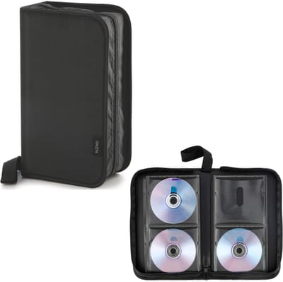Hama 120 CD-tas wallet voor 120x CD DVD Blu-Ray Disc case hoes opbergmap