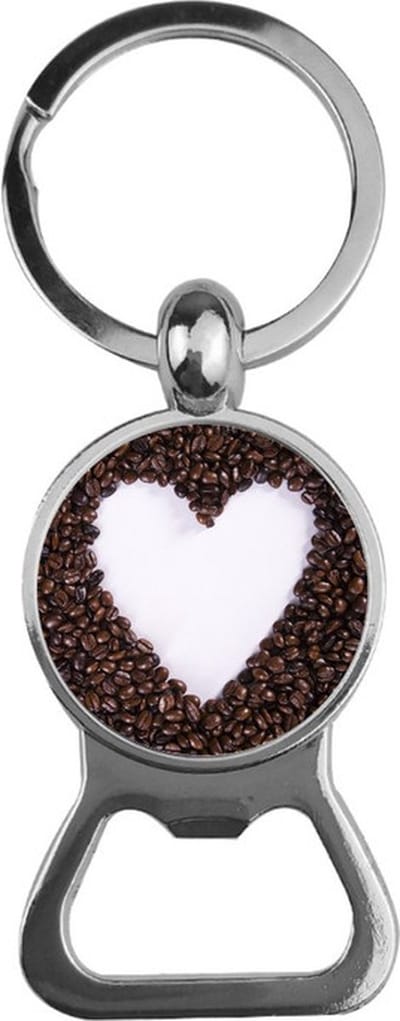 Bieropener Glas - Koffie Liefde