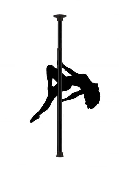 Ouch! Dance Pole / Danspaal - Zwart