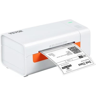 Imprimante d'étiquettes thermiques, Imprimante d'étiquettes 4x6, Fabricant d'étiquettes thermiques avec reconnaissance automatique des étiquettes, Compatible Windows/MacOS/Linux, Compatible avec Amazon,
