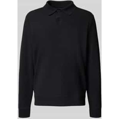 Pullover met polokraag en knoopsluiting