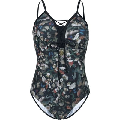 Harry Potter Zwempak - Forbidden Forest Vibes - S tot XL - voor Vrouwen - meerkleurig