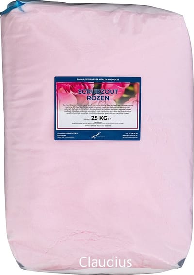 Scrubzout Rozen - 25 KG - Hydraterende Lichaamsscrub