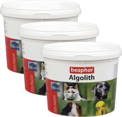 Beaphar Zeewier / Algolith - Voedingssupplement - Huid - Vacht - 3 x Zeewier 500 g