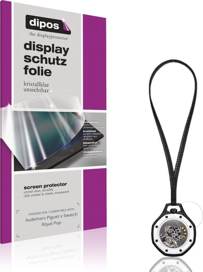 dipos – 6x Beschermfolie geschikt voor Audemars Piguet x Swatch Royal Pop | Krasbestendige & heldere Screenprotector Ultra-Thin