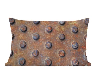 Sierkussens - Kussentjes Woonkamer - 50x30 cm - Diamantplaat - Vintage - Roest - Industrieel