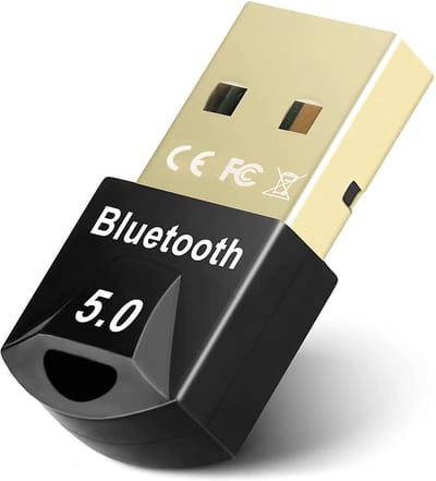 Bluetooth 5.0 Dongle USB Dongle voor PC / Headset / Muis / Toetsenbord / Smartphone / Adapter geschikt voor Windows 11-10-8.1-8-7