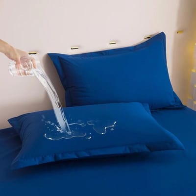 2 stuks Waterdichte Kussenslopen Decoratieve Kussenhoes Envelopstijl Slaapkussenhoes Standaard Queen King Size 51x66cm