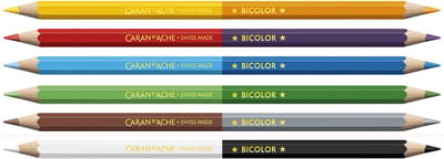 Caran d-Ache Swisscolor, Zacht, Meerkleurig, 6 stuk(s)