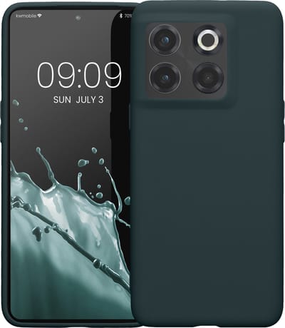 kwmobile telefoonhoesje geschikt voor OnePlus 10T 5G - Hoesje voor smartphone - Back cover in leisteen