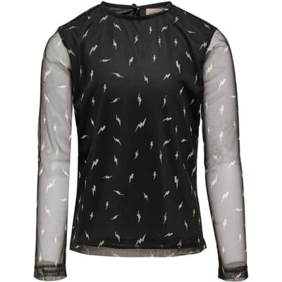 Top kids only Zwart dessin maat 116