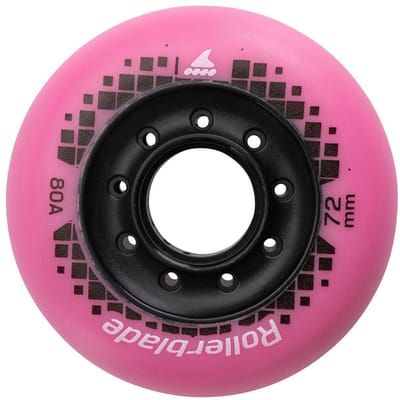 Rollerblade Apex Xc Schaatswielen 4 Eenheden Roze 68 mm / 80A