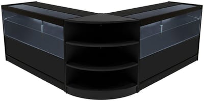 Andromeda led-winkelbalieset - zwart - lm60 & 2x c1500