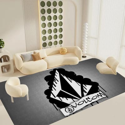 V-Volcom LOGO Lange Kleden Scandinavische Stijl Slaapkamer Woonkamer Deurmat Huis Balkon Antislip Toiletkleed 40x60cm