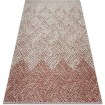 Kleden Rugsx Tapijt FUSION 9775 crème / terracotta - 80x150 cm