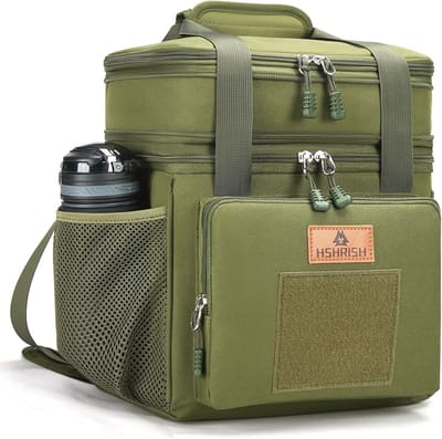 Verstelbare Waterdichte Koeltas voor Eten - Portable Rugtas voor Outdoor, Strand en Werk