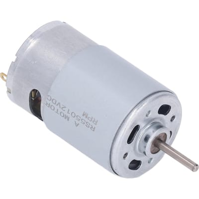 DC Borstelmotor Koperen Spoel Roestvrijstalen Behuizing Groot Koppel 19 Tandwielmotor voor Kinderen