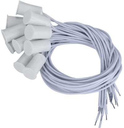 Draadloze Deur- en Raam Sensor, Magnetische Reed Switch, NC Ingebouwd voor Beveiligingssysteem, Set van 10