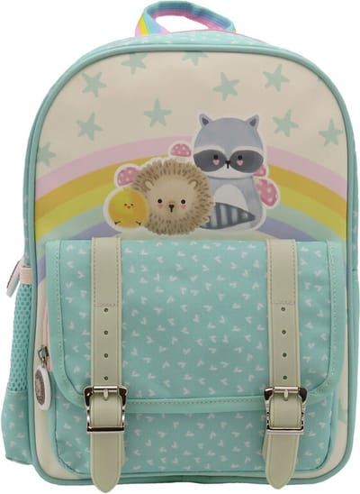 Kawanimals Forest Rugzak - Klein formaat - Kinderrugzak - 22x10x30cm.