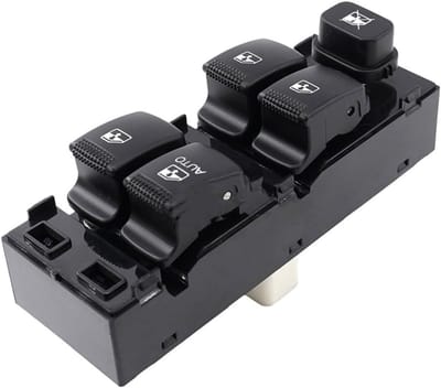 Raamschakelaar - Elektrische Raamknop - Auto Interieur - Directe Plug-and-Play - 14 Pinnen - Zwart