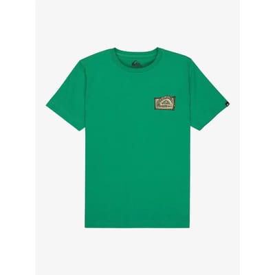 Quiksilver Heritage T-shirt Met Korte Mouwen Groen 14 Years Jongen