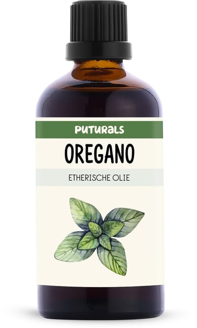 Puturals Oregano Olie 100% Natuurlijk - 100ml - Puur en Vegan - Oregano Olie voor Huid, Haar en Aromatherapie