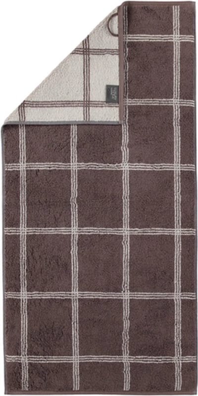 Handdoek Cawö Two-Tone Grafik Pepper