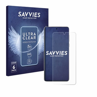 Savvies - Screenprotector voor Oppo Find X8 Pro - Folie Beschermfolie transparant 6 Stuks