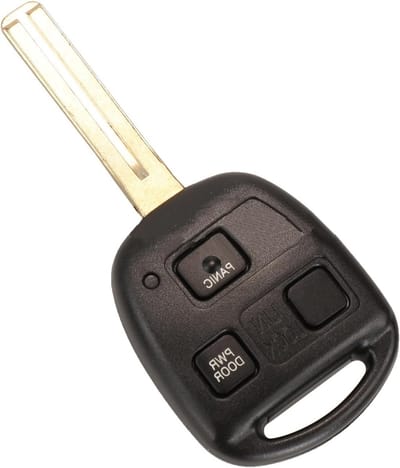Car Keychain Keyless Entry Remote 314.4 M-Hz Geschikt voor Lexus RX330 RX350 2004-2006 en RX400h 2007-2009, Zwart, Sleutelaccessoire, Auto Sleutelhouder, Vervangende Sleutel