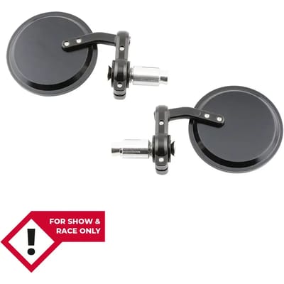 Shin Yo 301-076 Set Achteruitkijkspiegels Zilver